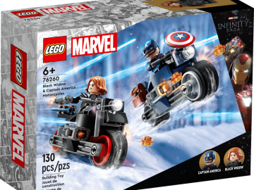 LEGO® 76260 Marvel - Black Widow & Captain America motoren - House of Bricks