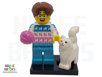 LEGO® 71048-11, col27-11 - Series 27 - Minifiguur - Kattenliefhebber