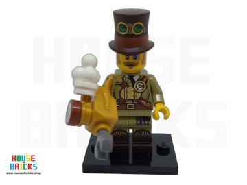 LEGO® 71048-12, col27-12 - Series 27 - Minifiguur - Steampunk uitvinder