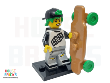 LEGO® 71048-7, col27-7 - Series 27 - Minifiguur - Longboarder