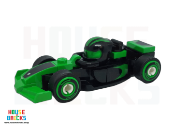 LEGO® 71049-9, colf1rc-9 - Formule 1 - Minifiguur - Sauber