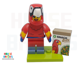 LEGO® 71051-12 - col28-12 - Serie 28 - Papegaai pak - Minifiguur