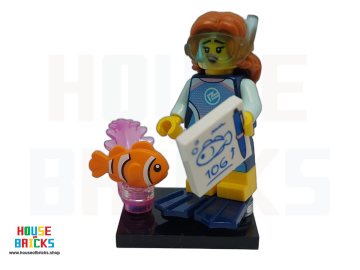 LEGO® 71052-2 - col29-2 - Serie 29 - Mariene bioloog - Minifiguur