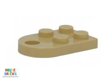 LEGO® 4112532, 4205393, 4542427, 6070377, 6170776 - 3176 - Plaat, Aangepast 3 x 2 met Gat