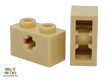LEGO® 4133586 - 32064c - Technic, Steen 1 x 2 met ('+' Asgat en Binnenkant Randen)