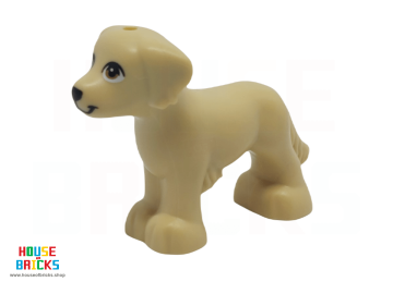 LEGO® 6429980 - 102432 - Hond met bruine ogen en zwarte neus