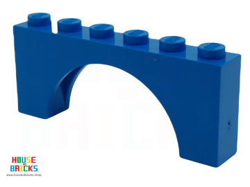 LEGO® 330723 - 3307 - Steen, Boog 1 x 6 x 2 - Dikke Bovenkant met Versterkte Onderkant