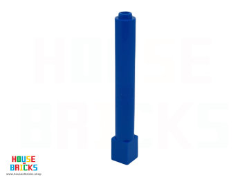 LEGO® 6350345 - 43888 - Steun 1 x 1 x 6 Rond met Vierkante Basis