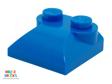 LEGO® 4496366 - 47457 - Steen, Aangepast 2 x 2 x 2/3 Twee Noppen, Gebogen Dakpan
