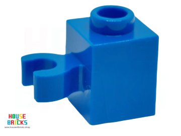 LEGO® 6345427 - 65460 - Steen, Aangepast 1 x 1 met Verticale Houder (open 'O' clip) - Open Nop