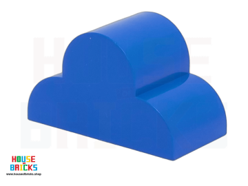 LEGO® 621623 - 6216 - Steen, aangepast 2 x 4 x 2 zonder noppen, drievoudig gebogen bovenkant