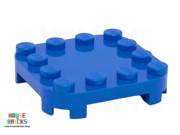 LEGO® 6308879 - 66792 - Plaat 4 x 4 x 2/3 met Afgeronde Hoeken en Verminderde Noppen
