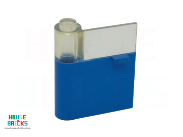 LEGO® 80123 - 801a - Deur 1 x 3 x 3 Links met Raam en Horizontaal Handgreep