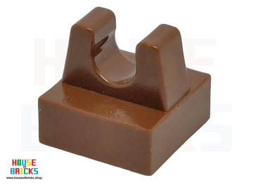 LEGO® 4256386 - 2555 - Tegel, Aangepast 1 x 1 met Clip (rechte top)
