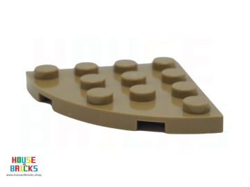 LEGO® 4570451 - 30565 - Plaat, Rond, Hoek 4 x 4