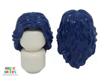 LEGO® 6460973 - 86398 - Minifiguur Haar, Halflang Golvend met Middenscheiding