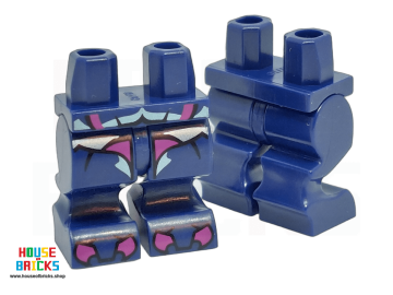 LEGO® 6478607 - 107430 - Minifiguur, Wezenpoten en heupen met zilveren schubben, metalen magenta klauwen print