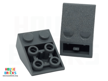 LEGO® 4509446 - 3747 - Dakpan, Omgekeerd 33° 3 x 2 met (Verbindingen tussen Noppen)