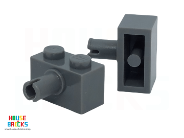 LEGO® 4211087 - 2458 - Steen, Aangepast 1 x 2 met Pin (zonder bodum nop houder)