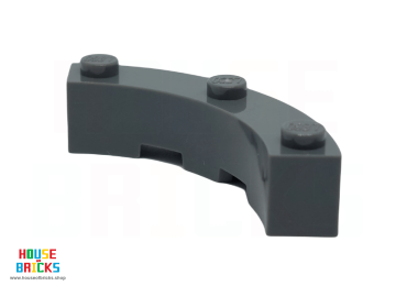 LEGO® 6452530 - 48092 - Steen, Rond, Hoek 4 x 4 Breed met 3 Noppen