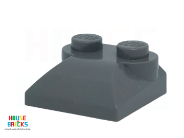 LEGO® 4218696 - 47457 - Steen, Aangepast 2 x 2 x 2/3 Twee Noppen, Gebogen Dakpan