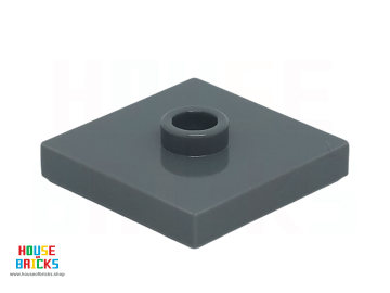 LEGO® 6126083 - 23893 - Plaat, Aangepast 2 x 2 met Groef en 1 Nop in Midden