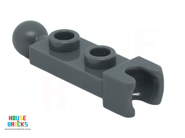 LEGO® 6039482 - 14419 - Plaat, Aangepast 1 x 2 met Kleine Kogel en Kleine Kogelopvangbak