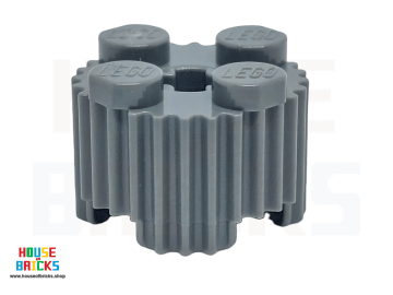 LEGO® 6268169 - 92947 - Steen, Rond 2 x 2 met Lamellen en Asgat