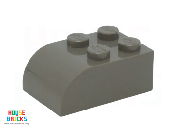 LEGO® 4173521 - 6215 - Steen, Aangepast 2 x 3 met Gebogen Bovenkant