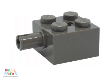 LEGO® 4108048 - 6232 - Steen, Aangepast 2 x 2 met Pin en Asgat