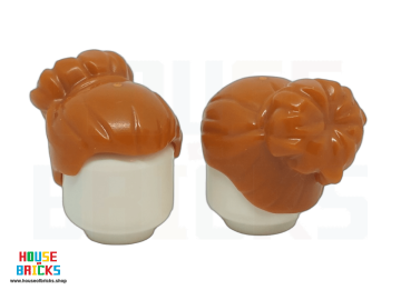 LEGO® 6357937 - 27186 - Minifiguur, Haar, met grote hoge knot