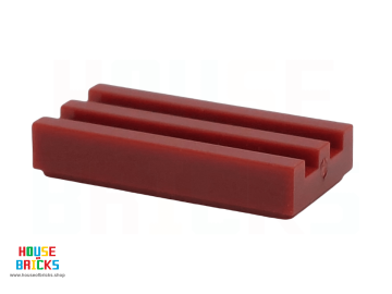 LEGO® 4541506 - 2412 - Tegel, Aangepast 1 x 2 Rooster onderkant Groef