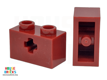 LEGO® 6206250 - 31493 - Technic, Steen 1 x 2 met (+ opening), stevige bodem pin, kleinere behuizing