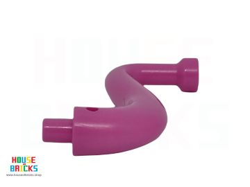 LEGO® Donker Roze - 6382560 - 80497 - Olifantenstaart - slurf met Staafuiteinde - Lange Rechte Punt