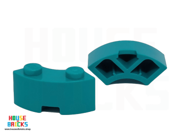 LEGO® 6325429 - 85080 - Steen, Rond, Hoek 2 x 2 met Nop Inkeping en Verstevigde Onderkant