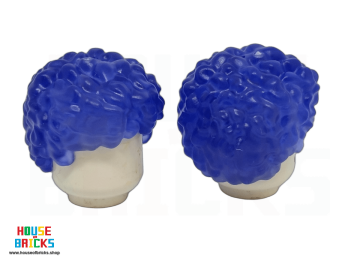 LEGO® 6478118 - 5108 - Minifiguur Haar, Kort Krullend, Afgeplat