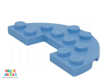 LEGO® 6430549 - 18646 - Plaat 3 x 6 Half Rond met 1 x 2 Uitsparing