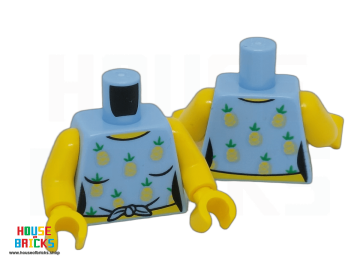 LEGO® 6440839 - 76382 - Minifiguur, Torso, Tanktop, Ananasprint, Gele Armen en Handen