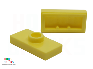 LEGO® 6195266 - 15573 - Plaat, Aangepast 1 x 2 met 1 Nop met Groef en Nophouder aan Binnenkant
