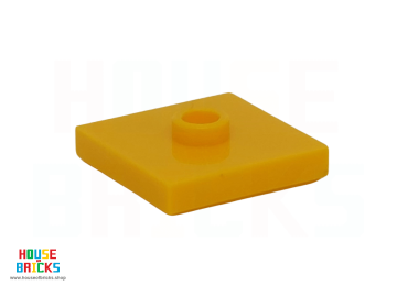LEGO® 6193972 - 23893 - Plaat, Aangepast 2 x 2 met Groef en 1 Nop in Midden
