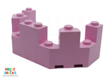 LEGO® 6021769 - 6066 - Kasteel met Torentje Bovenop 4 x 8 x 2 1/3
