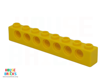 LEGO® 370224 - 3702 - Technic, Steen 1 x 8 met Gaten