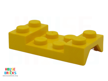 LEGO® 378824 - 3788 - Auto, Spatbord 2 x 4 met Noppen op Boog (Zonder Gat)