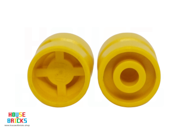 LEGO® 601424 - 6014a - Wiel 11mm D. x 12 mm, Gat Rond voor Pin Wielhouder