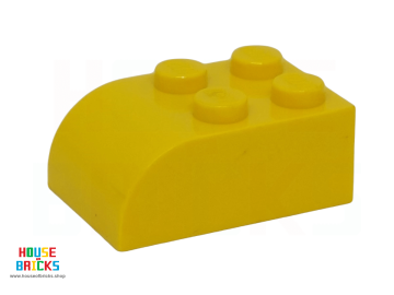 LEGO® 621524 - 6215 - Steen, Aangepast 2 x 3 met Gebogen Bovenkant