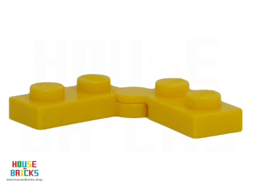LEGO® 6416522 - 1927 - Scharnierplaat 1 x 4 (Boven & Onderkant) Compleet