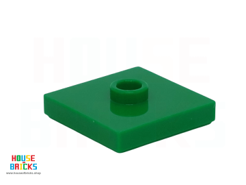 LEGO® 6389692 - 23893 - Plaat, Aangepast 2 x 2 met Groef en 1 Nop in Midden
