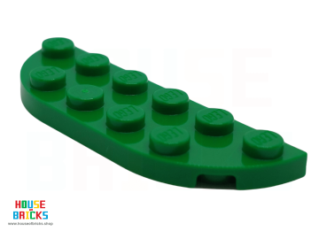 LEGO® 6133852 - 18980 - Plaat, Rond hoek 2 x 6 dubbel