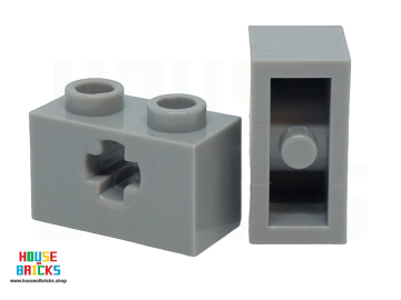 LEGO® 4211599 - 32064a - Technic, Steen 1 x 2 met ('+' Asgat)