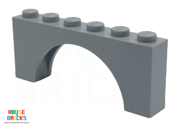 LEGO® 4221600 - 3307 - Steen, Boog 1 x 6 x 2 - Dikke Bovenkant met Versterkte Onderkant